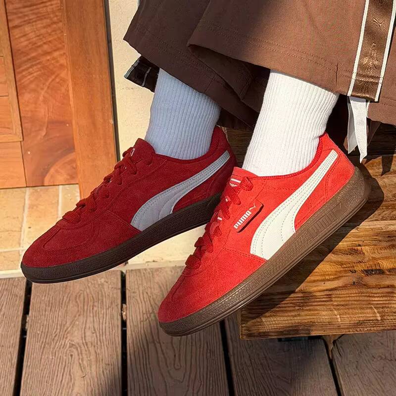 Nowe buty PUMA Palermo Red Sue – Puma Shoes Suede Classic recenzja i cena