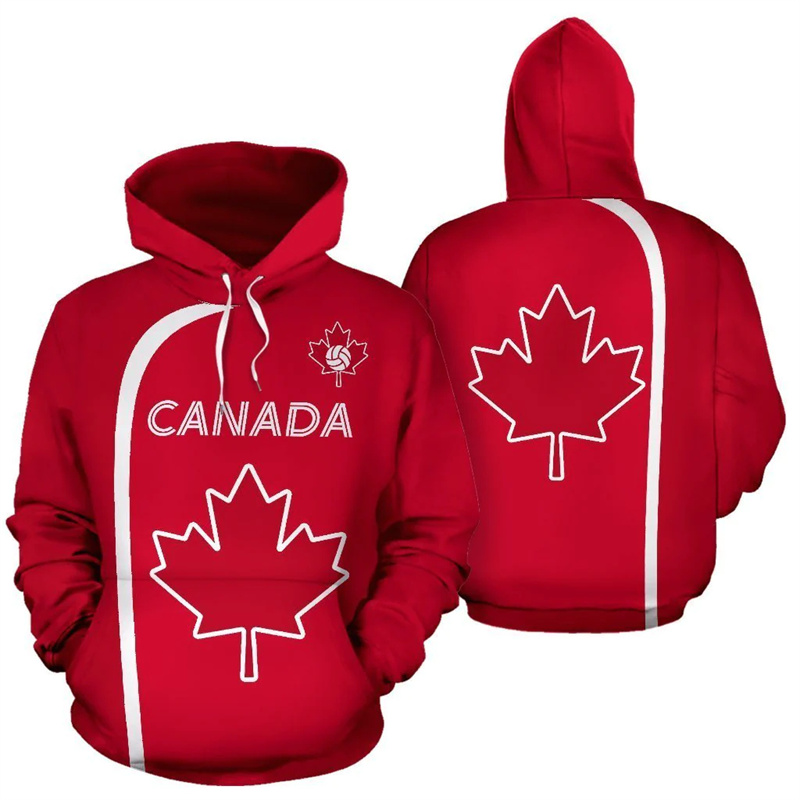 Bluza z kapturem z kapturem w  – Street Fashion Canada recenzja i cena