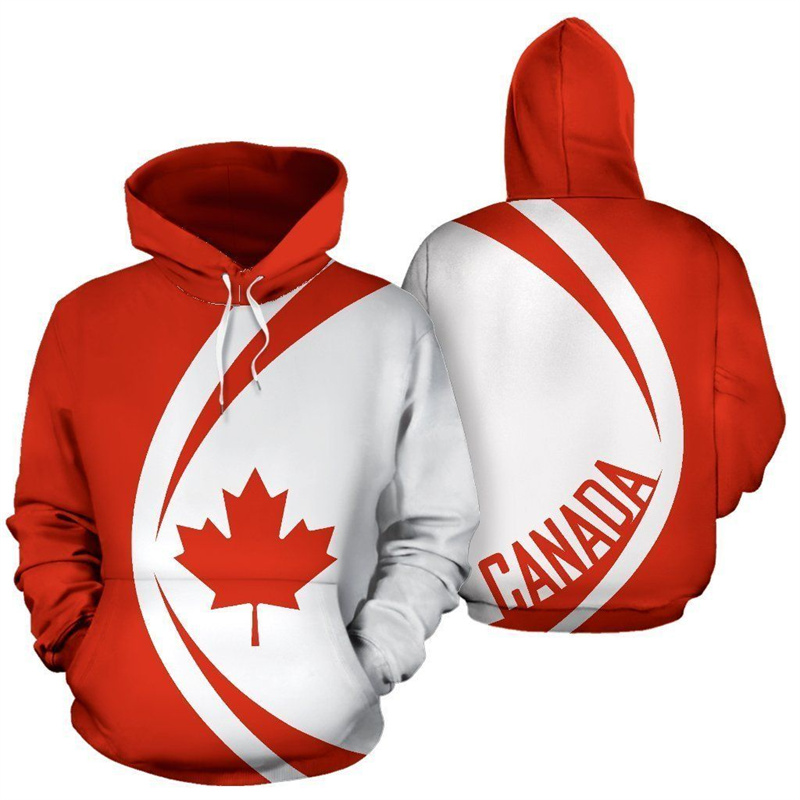 Bluza z kapturem z kapturem w  – Street Fashion Canada recenzja i cena